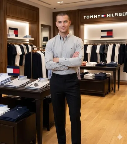 Camisa Manga Longa Oxford Tommy Hilgiger 50%Off Importada
