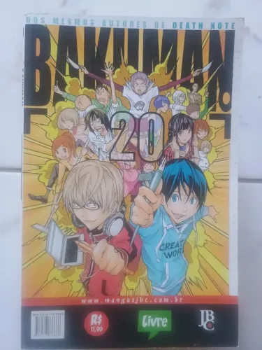 Coleção BAKUMAN Mangás/HQs com 12 revistas