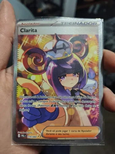 TCG / Card Pokémon Treinador Clarita 119/084