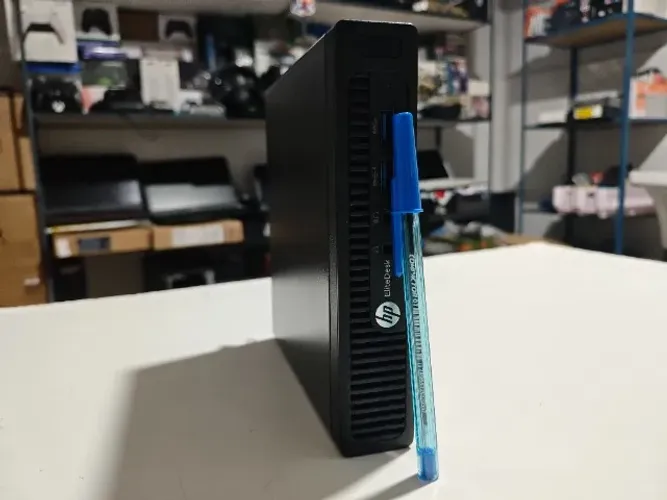 Mini pc HP Elitedesk 705 G3 AMD AM4 A10-8770E R7, 8GB DDR4, M2 Nvme 128GB, aceito cartao