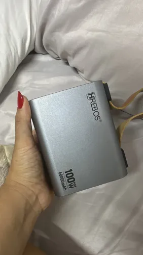 Carregador Portátil HREBOS 100W - 60.000mAh