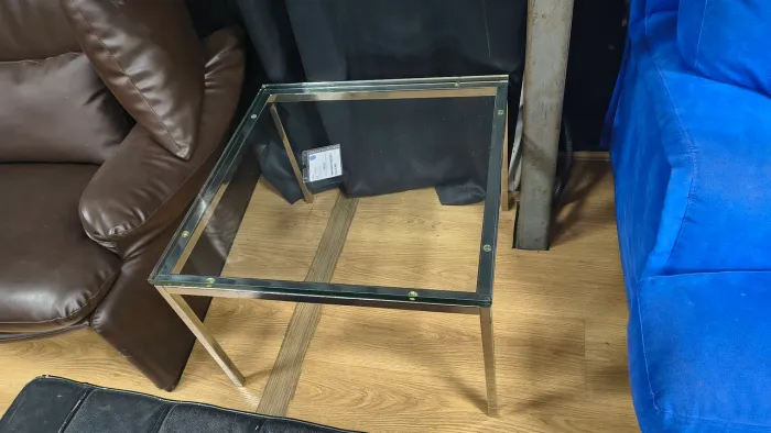 Mesa lateral,estrutura inox