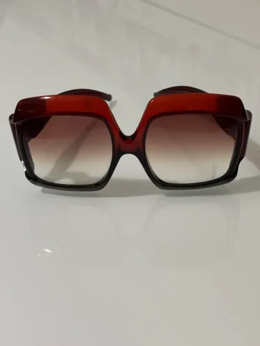 Óculos de sol vintage Christian Dior original 70s dois tons