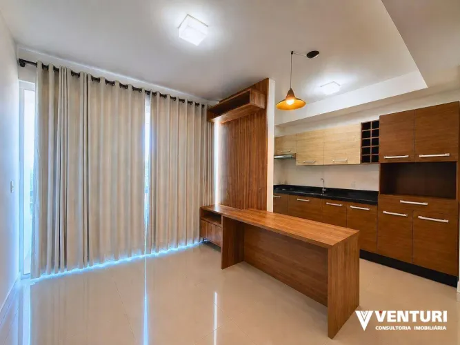 Apartamento com 2 dormitórios, sendo 1 suíte para alugar, 78 m² por R$ 2.500/mês - Velha -