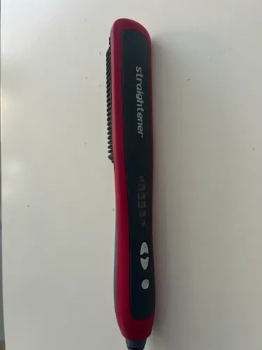 Escova de cabelo Straightener