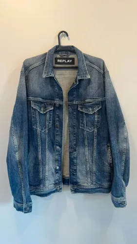 jaqueta jeans replay m