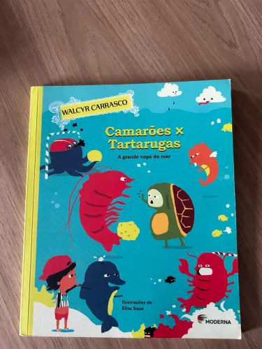 Livro Camarões X Tartarugas