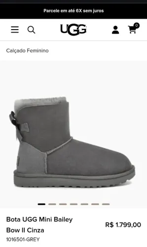 Bota ugg w mini bailey Bow original 