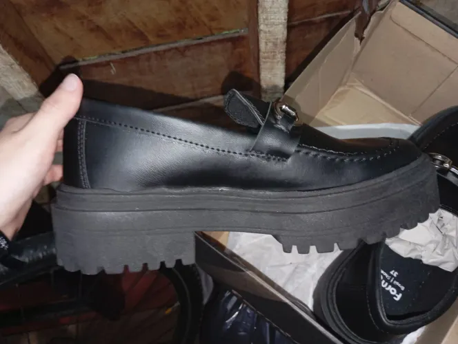 Mocassim tratorado preto