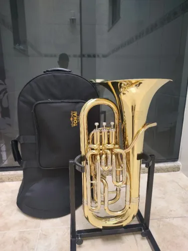 Euphonium Compensado 3+1 Tokai TEP-600L Sib - Laqueado - NOVO - Aceito troca - Parcelo 18x