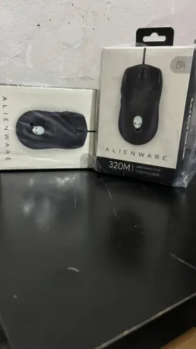 Mouse Gamer Alienware AW320M RGB 19.000 DPI - Novo Lacrado