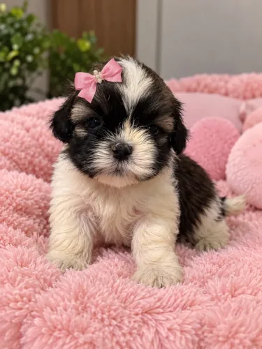 Lhasa Apso fêmea Super promoção venha reservar