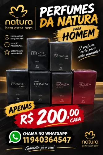 Perfumes da natura