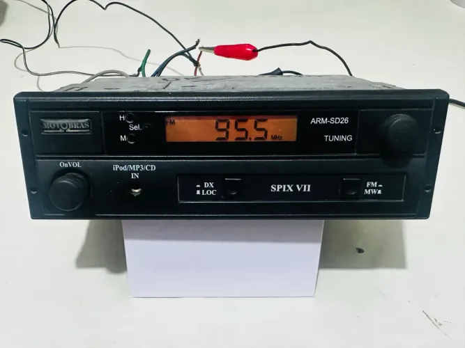 Antigo rádio Am Fm Motobras veículos antigos fusca chevette opala