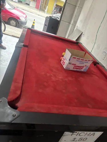 Mesa de Sinuca com ficheiro