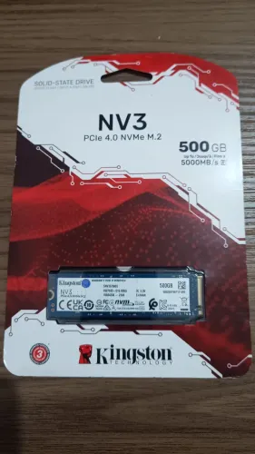 NVMe NV3 500Gb Kingston - NOVO