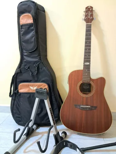 Kit Violão Completo + Capa + 2 Suportes - Pronto pra Tocar ?