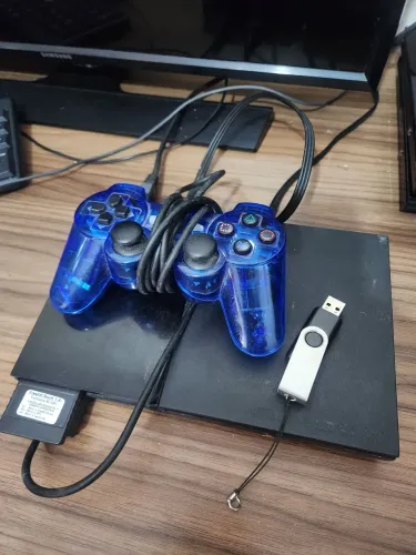 PS2 SLIM + JOGOS