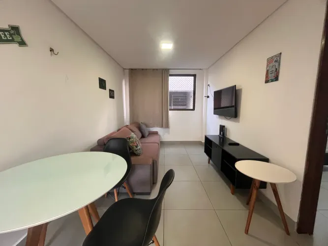 Alugo apartamento de 1 quarto todo mobiliado