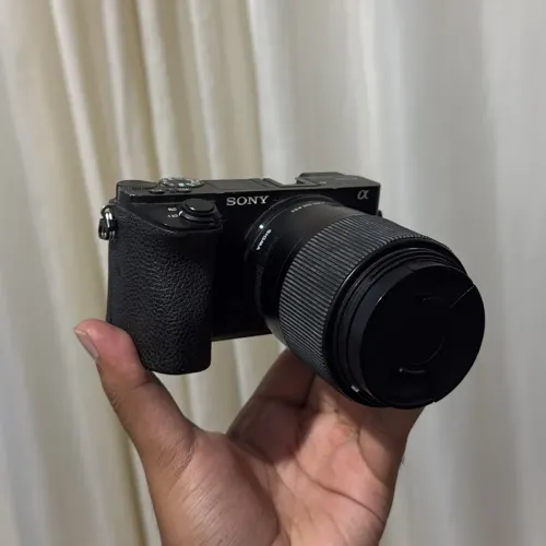 Máquina Sony A6500, + 2 lentes e Acessórios