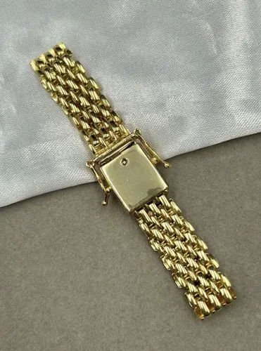 Pulseira Elo americana Banhada Ouro 22k