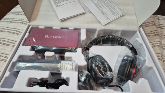 Kit focusrite 3 geração 
