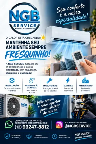 Ar condicionado e Elétrica