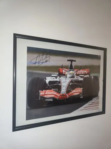 Foto Autografada F1