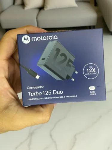 Carregador 125 Duo Motorola USB-C para USB-C an30