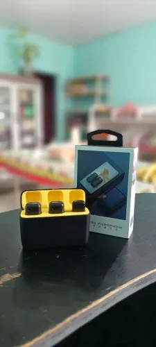 Microfone lapela sem fio