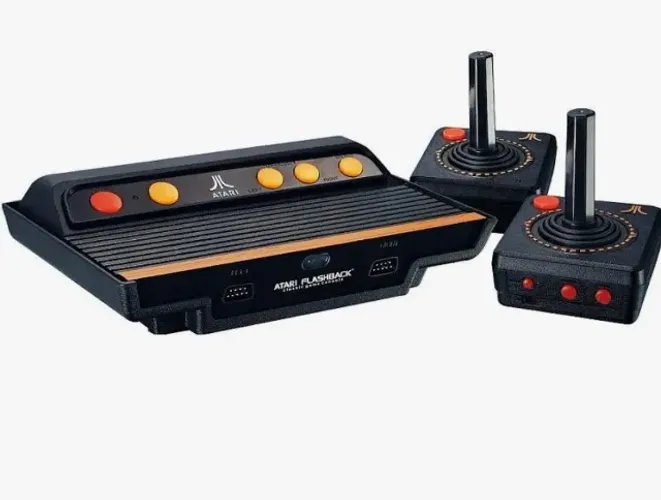Atari flashback com 2 controles - usado