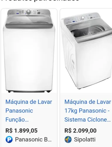 Maquina de lavar 16 kilos Panasonic