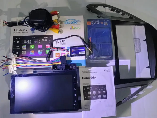 Multidia Lelong com interface de volante Zendel 