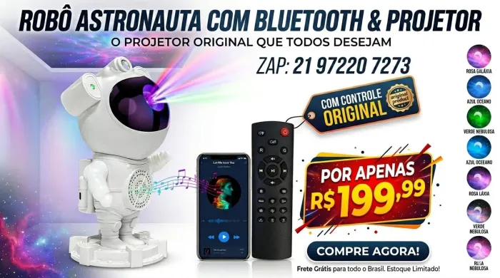 ROBO ASTRONAUTA BLUETOOTH