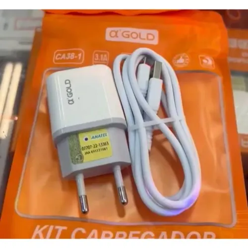 Carregador iPhone 15w original Dgold 