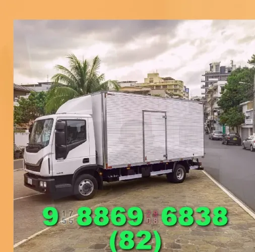 Frete seguro e rápido para sua mudança! R$100,00 pelo serviço!