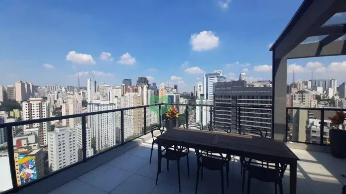 Apartamento com 1 dormitório para alugar, 45 m² por R$ 6.715,00/mês - Bela Vista - São Pau