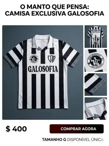 Camisa atlético mineiro masculino