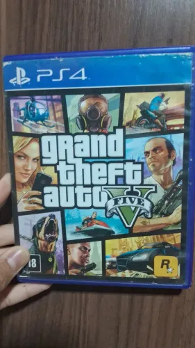Jogo do Ps4: Gta 5. 