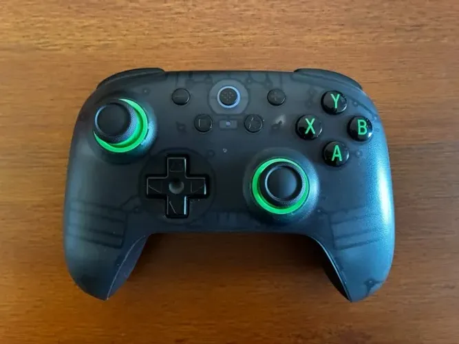 8BitDo Ultimate 2C Preto Transparente Controle para PC