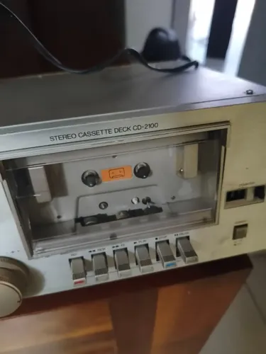 Aparelho de Tape deck Gradiente Modelo CD-2100