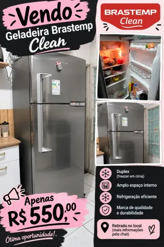 Geladeira brastemp 