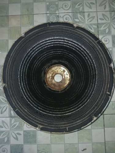 Alto falante de 15p de 600 rms magnun tem que fazer uma limpesa mais ta funcionando