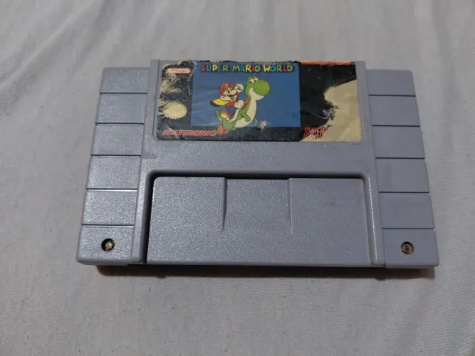 Cartucho super Nintendo super mario world original