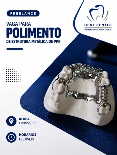 Vaga Freelance - Polidor de Estrutura Metálica de Prótese Parcial Removível