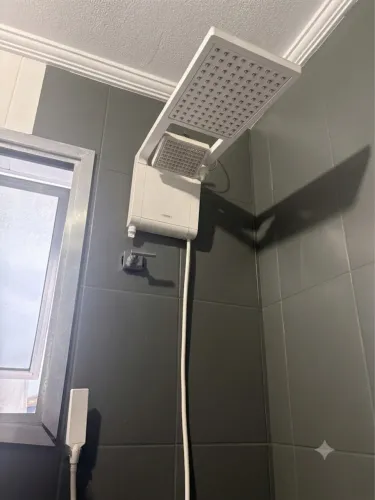 Chuveiro Elétrico Eletrônico 220V 7800w Branco Quadrado Acqua Duo Ultra Lorenzetti