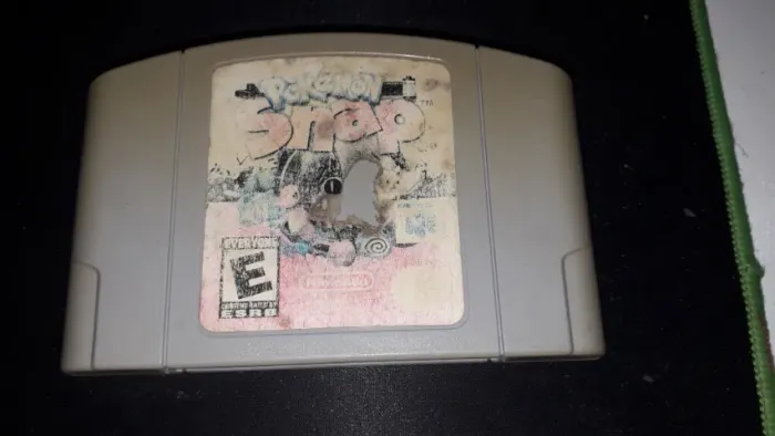 (2) Pokémon Snap Original Nintendo 64.