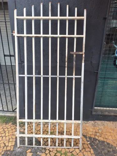 Portão de Aço Metalon 1x2m (Ideal para Corredor ou Entrada)