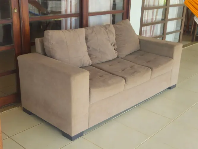 Sofá 3 lugares usado