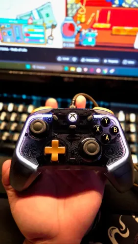 Controle Gamesir Kailed Flux Sem fio Para Xbox, Hall Effect, Rgb